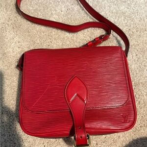 LOUIS VUITTON M52247 Epi Cartouchiere Pochette Shoulder Bag Cross body